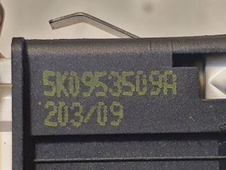 bontott VW GOLF VI Vészvillogó Kapcsoló