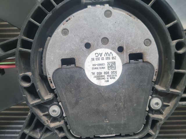 bontott VW GOLF VII Hűtő Ventilátor(ok), Radiátor(ok) Szett