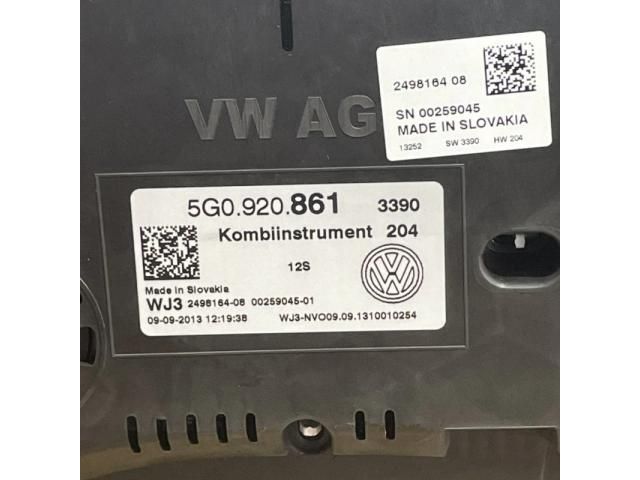 bontott VW GOLF VII Kilométeróra