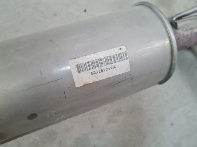 bontott VW GOLF VII Komplett Kipufogó Rendszer