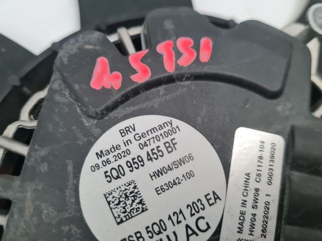 bontott VW GOLF VII Hűtőventilátor