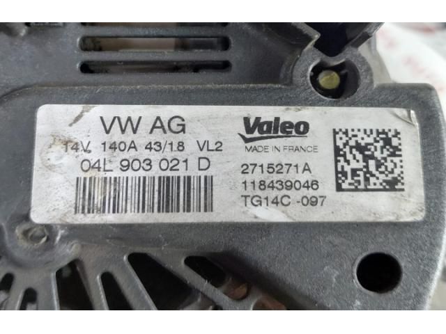 bontott VW GOLF VII Generátor