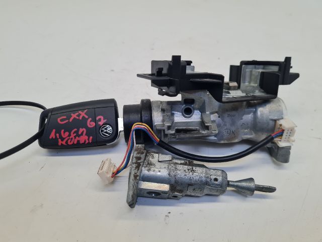 bontott VW GOLF VII Gyújtáskapcsoló Házzal