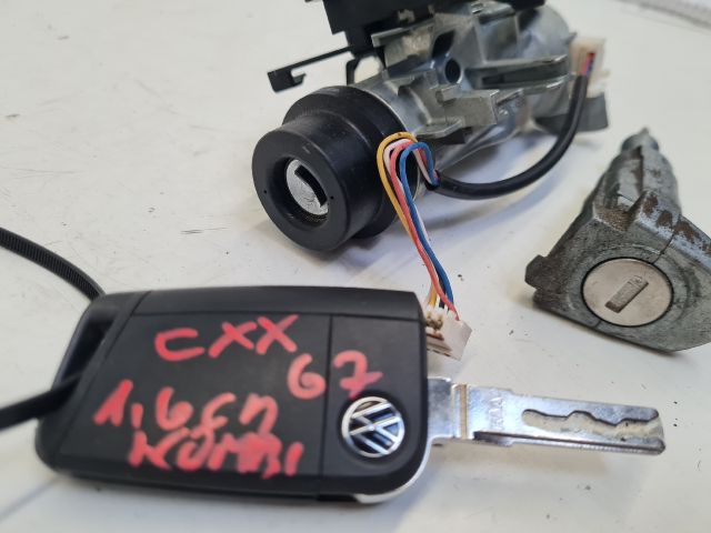 bontott VW GOLF VII Gyújtáskapcsoló Házzal