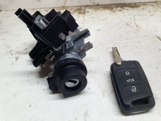 bontott VW GOLF VII Gyújtáskapcsoló Házzal