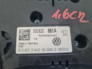 bontott VW GOLF VII Kilométeróra