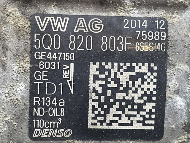 bontott VW GOLF VII Klímakompresszor