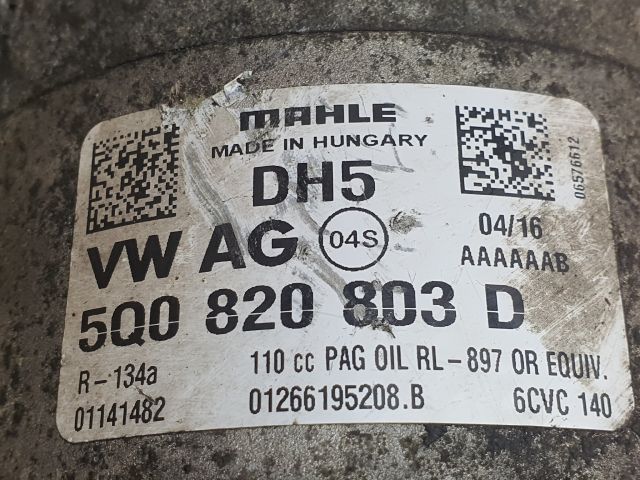 bontott VW GOLF VII Klímakompresszor