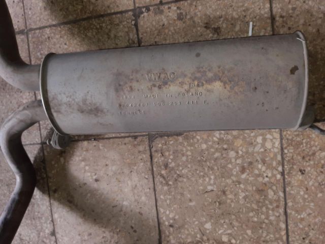 bontott VW GOLF VII Komplett Kipufogó Rendszer