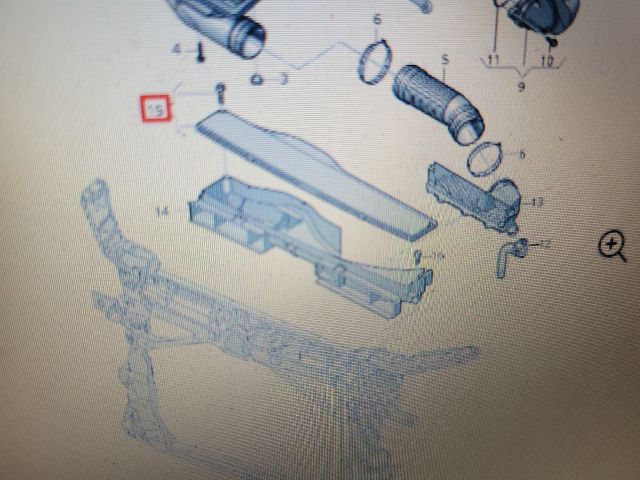 bontott VW GOLF VII Légbeömlő Cső