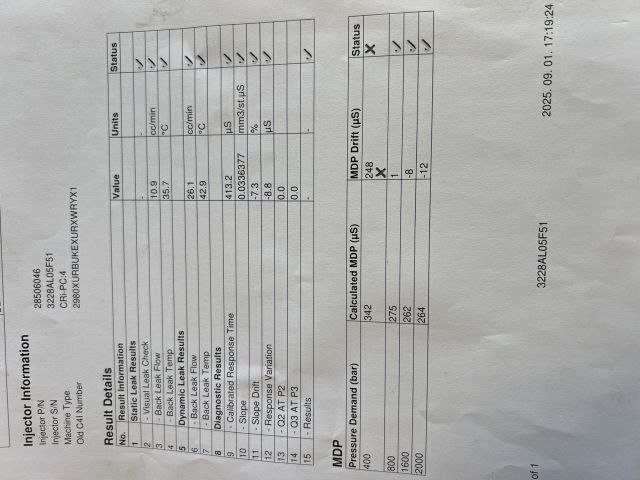 bontott VW GOLF VII Porlasztó (1 db)