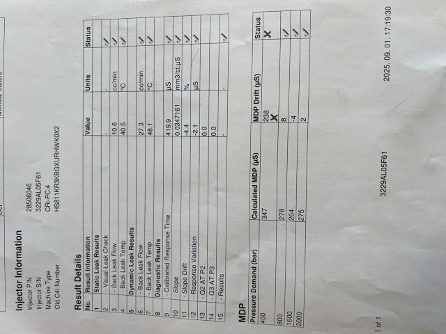 bontott VW GOLF VII Porlasztó (1 db)