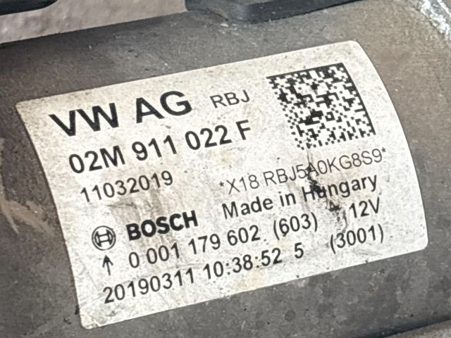 bontott VW GOLF VII Önindító