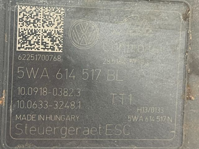 bontott VW GOLF VII ABS Kocka