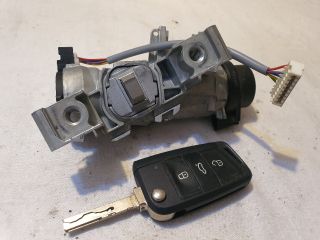 bontott VW GOLF VII Gyújtáskapcsoló Házzal