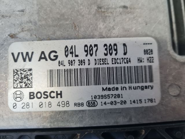 bontott VW GOLF VII Motorvezérlő