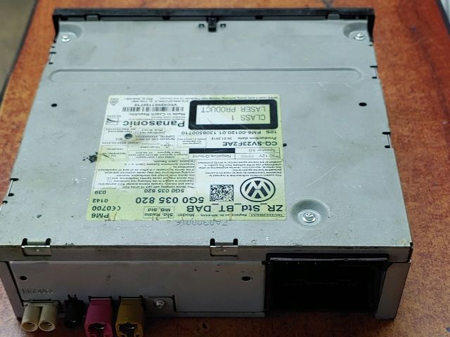 bontott VW GOLF VII Multimédia Vezérlő