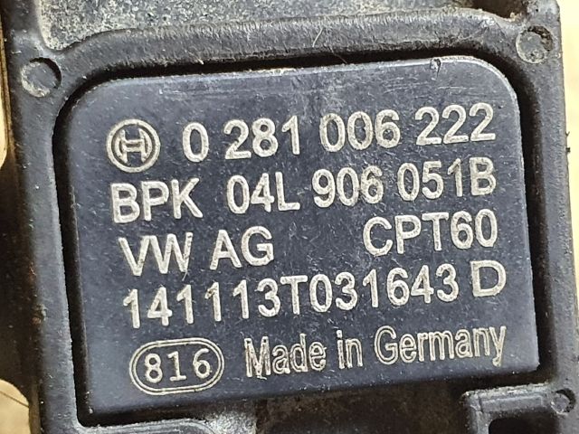 bontott VW GOLF VII Részecskeszűrő Nyomásérzékelő