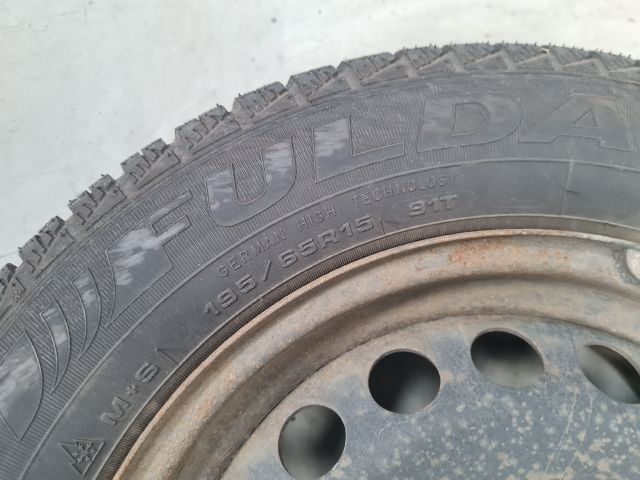 bontott VW GOLF VII Acélfelni Pár Gumival