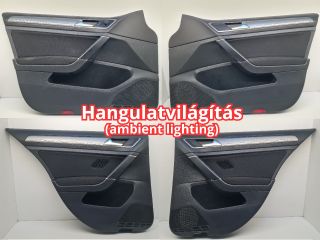 bontott VW GOLF VII Ajtó Kárpit Szett