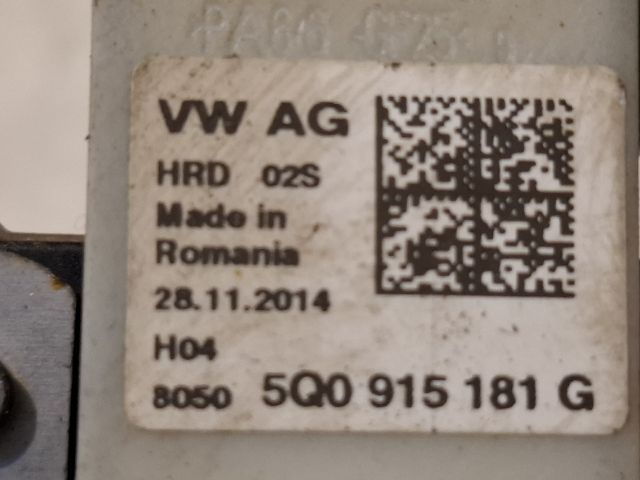 bontott VW GOLF VII Akkumulátor Saru Elektronikával