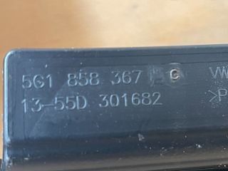 bontott VW GOLF VII Bal Alsó Műszerfal Burkolat