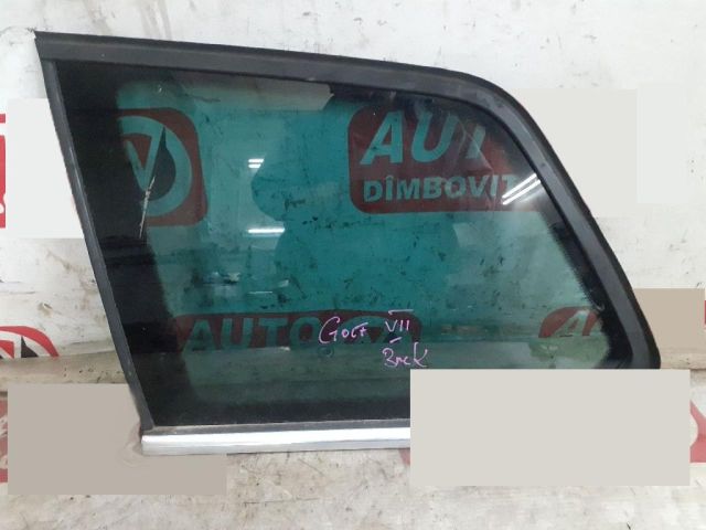 bontott VW GOLF VII Bal C Oszlop Oldalablak Üveg