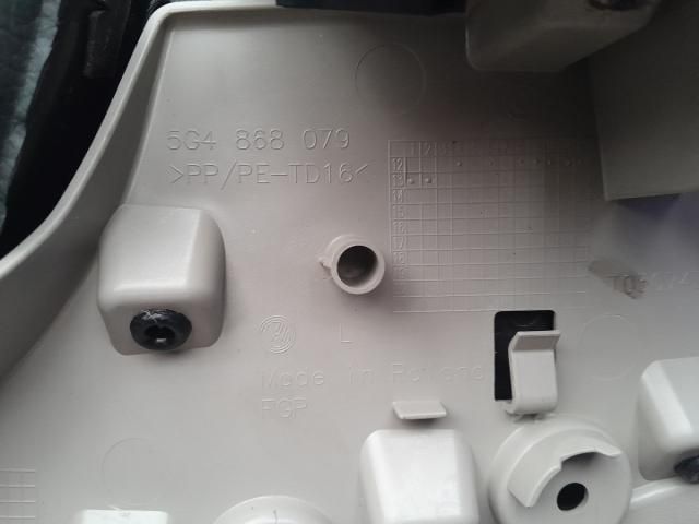 bontott VW GOLF VII Bal első Ajtó Kárpit