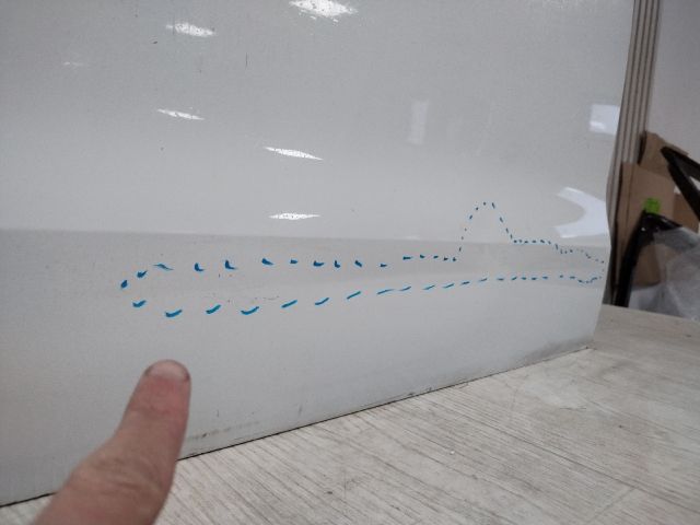 bontott VW GOLF VII Bal első Ajtó (Üres lemez)