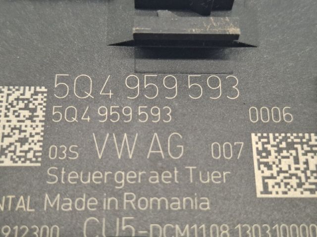 bontott VW GOLF VII Bal első Ajtó Vezérlőegység