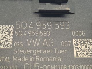 bontott VW GOLF VII Bal első Ajtó Vezérlőegység