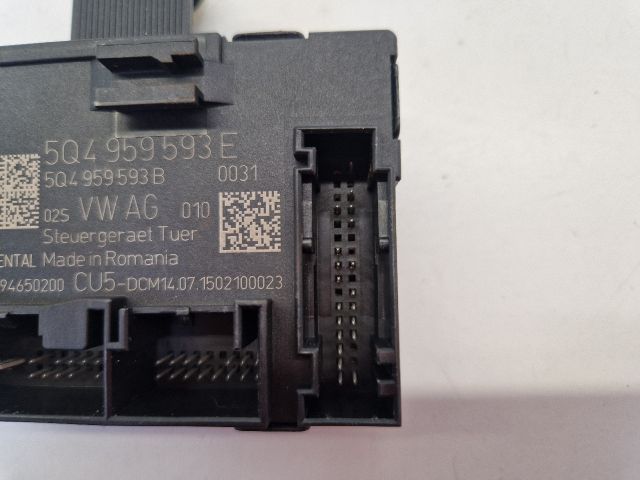 bontott VW GOLF VII Bal első Ajtó Vezérlőegység