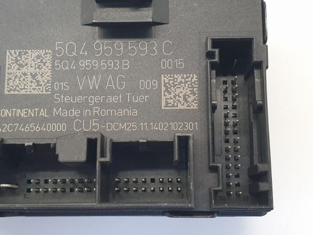 bontott VW GOLF VII Bal első Ajtó Vezérlőegység