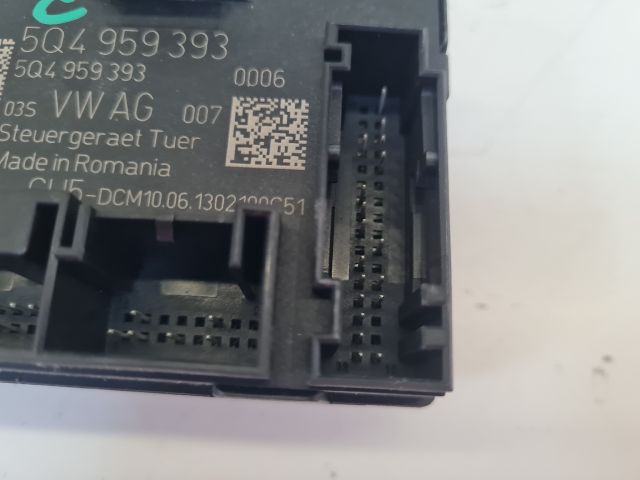 bontott VW GOLF VII Bal első Ajtó Vezérlőegység