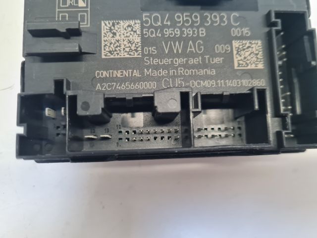 bontott VW GOLF VII Bal első Ajtó Vezérlőegység