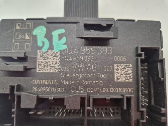 bontott VW GOLF VII Bal első Ajtó Vezérlőegység