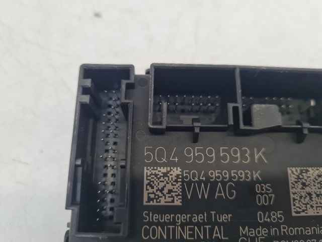 bontott VW GOLF VII Bal első Ajtó Vezérlőegység