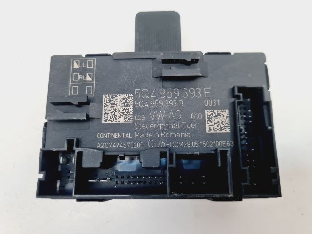 bontott VW GOLF VII Bal első Ajtó Vezérlőegység