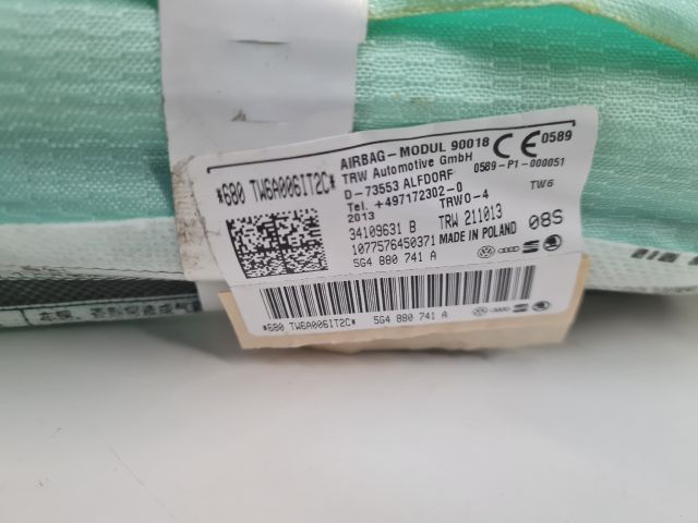 bontott VW GOLF VII Bal első Függöny Légzsák