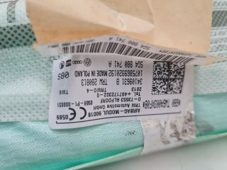 bontott VW GOLF VII Bal első Függöny Légzsák