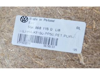 bontott VW GOLF VII Bal hátsó Ajtó Kárpit