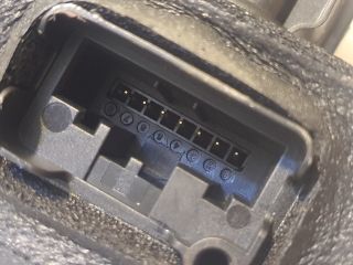 bontott VW GOLF VII Bal hátsó Ajtózár