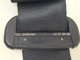 bontott VW GOLF VII Bal hátsó Biztonsági Öv