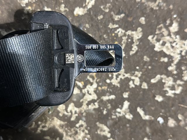 bontott VW GOLF VII Bal hátsó Biztonsági Öv