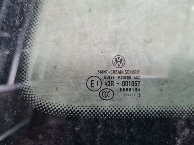 bontott VW GOLF VII Bal hátsó Fixüveg (Ajtóban)