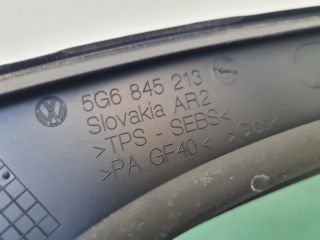 bontott VW GOLF VII Bal hátsó Fixüveg (Ajtóban)
