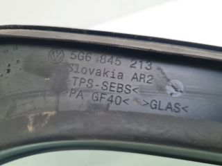 bontott VW GOLF VII Bal hátsó Fixüveg (Ajtóban)