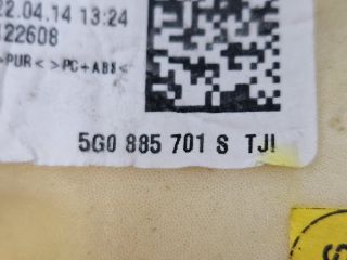 bontott VW GOLF VII Bal hátsó Ülés Légzsák