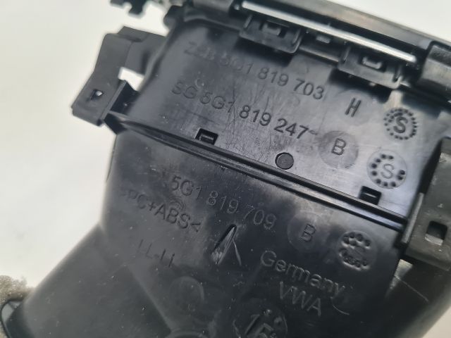 bontott VW GOLF VII Bal Szellőző