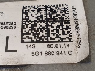 bontott VW GOLF VII Bal Térdlégzsák